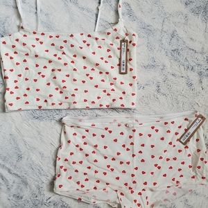 Skims Vday Collection Matching PJ Set